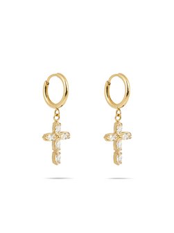 Damen Ohrhänger  -  Cross