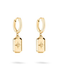 Damen Ohrhänger  -  Sparkling Star