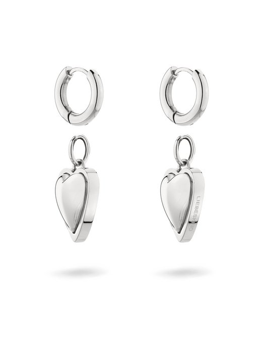 Damen Ohrring  -  Metal Heart