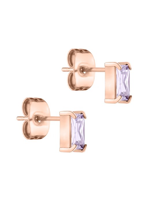 Damen Ohrringe  -  Baguette