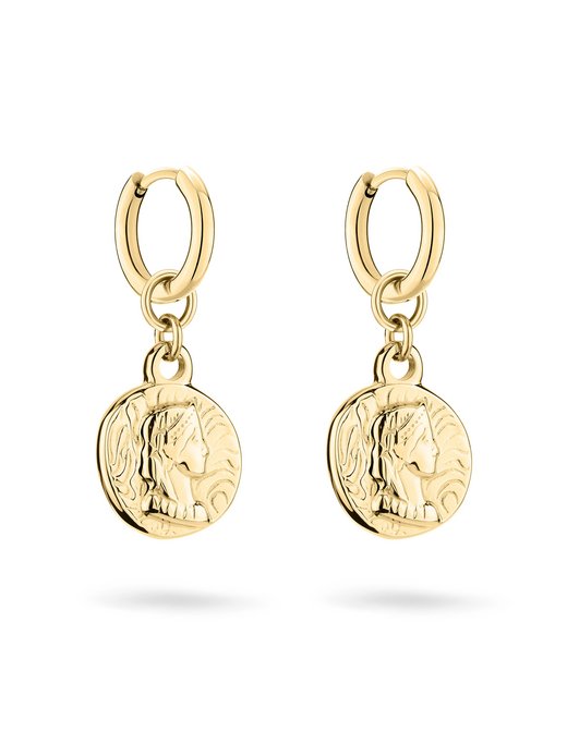 Damen Ohrringe  -  Coin