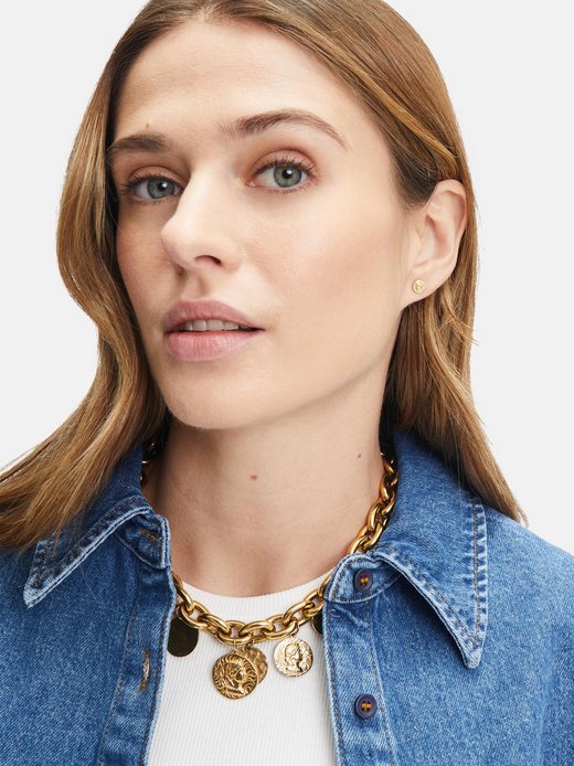 Damen Ohrringe  -  Coin