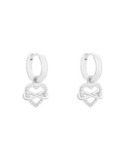 Damen Ohrringe  -  Infinity Heart