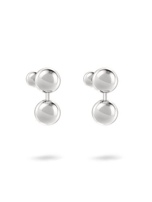 Damen Ohrringe  -  Steel Ball