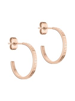 Damen Ohrringe  -  The Basic Logo Hoops