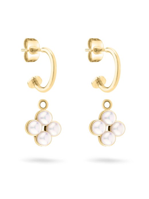 Damen Ohrringe  -  The Flower Pearl