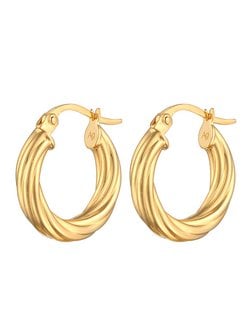 Artikelbild Damen Ohrringe von Elli in gold uni