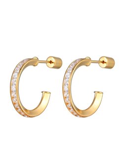 Artikelbild Damen Ohrringe von Elli in gold uni