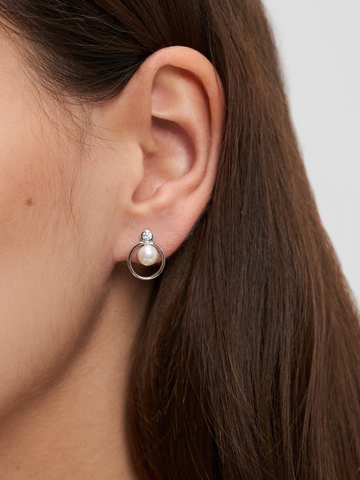 Damen Ohrstecker  -  Classic Pearl