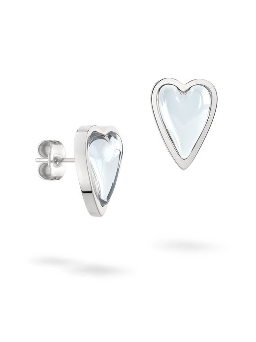 Damen Ohrstecker  -  Glass Heart