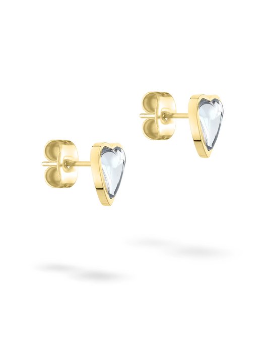 Damen Ohrstecker  -  Glass Heart