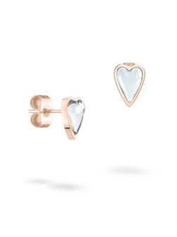 Damen Ohrstecker  -  Glass Heart