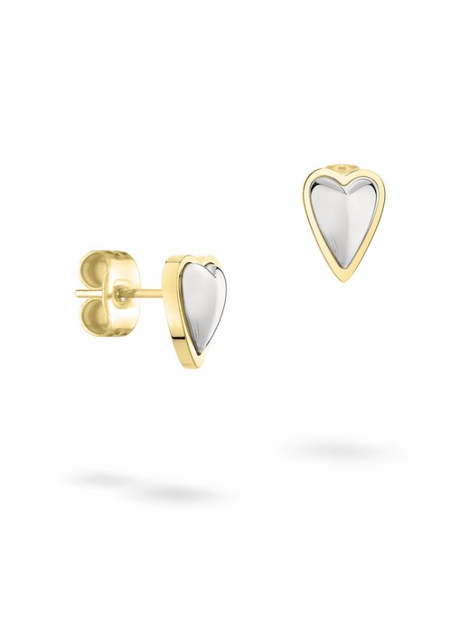 Damen Ohrstecker  -  Metal Heart