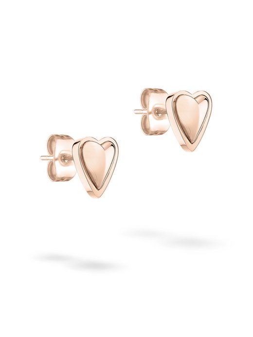 Damen Ohrstecker  -  Metal Heart