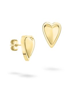 Damen Ohrstecker  -  Metal Heart