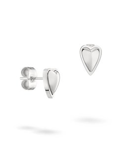 Damen Ohrstecker  -  Metal Heart