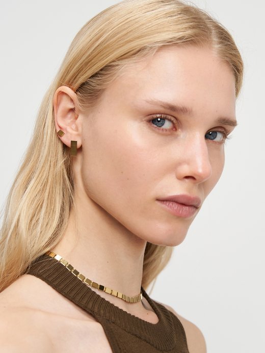 Damen Ohrstecker  -  Plates