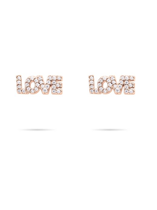 Damen Ohrstecker  -  Silver Love Collection