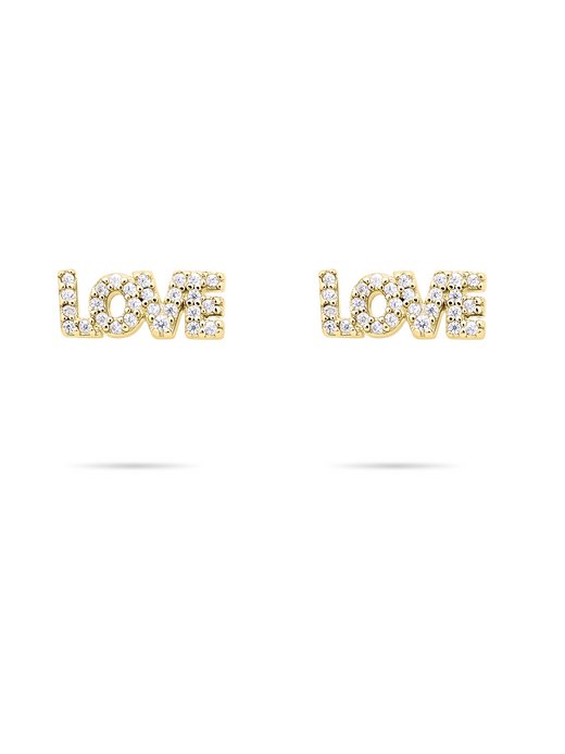 Damen Ohrstecker  -  Silver Love Collection