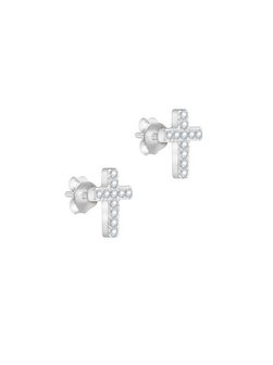 Damen Ohrstecker  -  Sparkle Cross