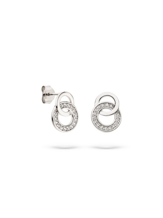 Damen Ohrstecker  -  Sparkling Circles