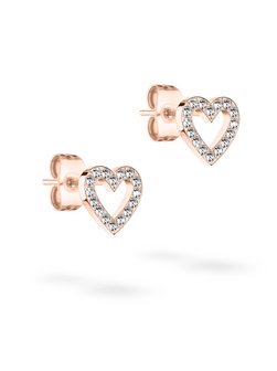 Damen Ohrstecker  -  Sparkling Hearts