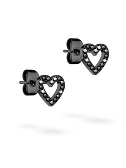 Damen Ohrstecker  -  Sparkling Hearts