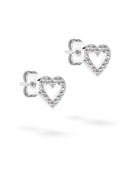 Damen Ohrstecker  -  Sparkling Hearts