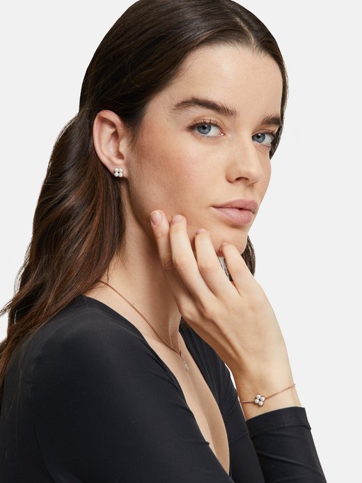 Damen Ohrstecker  -  The Flower Pearl