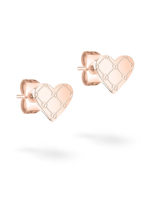 Damen Ohrstecker  -  The T-Pattern Heart