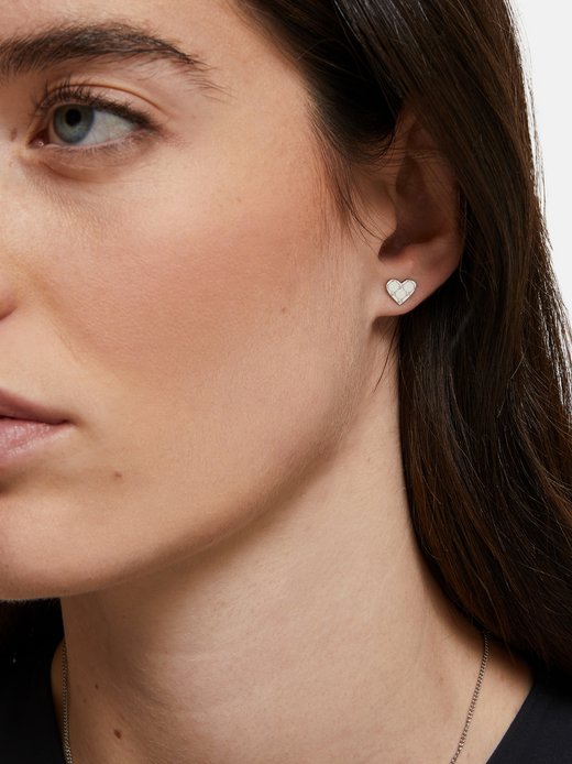 Damen Ohrstecker  -  The T-Pattern Heart