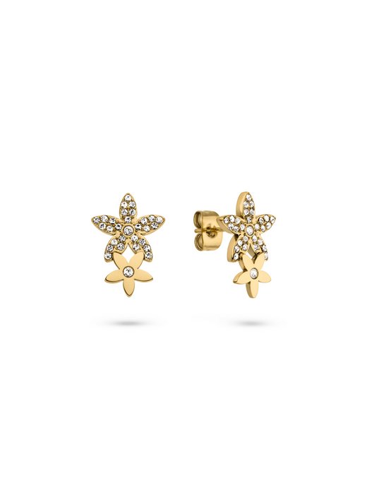 Damen Ohrstecker  -  The new Glitter Flower