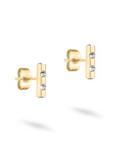 Damen Ohrstecker  -  Tiny Tubes