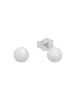 Artikelbild Damen Ohrstecker von amor in silber uni