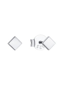 Artikelbild Damen Ohrstecker von amor in silber uni