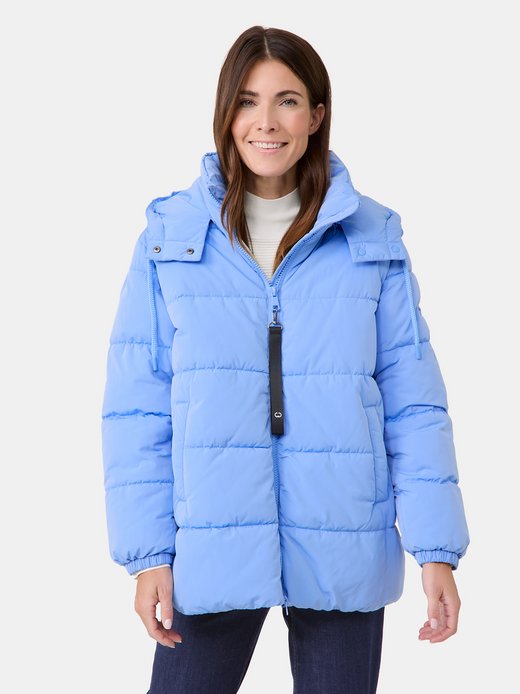 coat gerry weber mantel blau