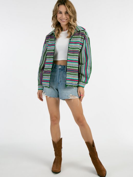 Damen Oversize-Blouson