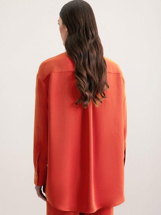 Damen Oversizebluse - Uni