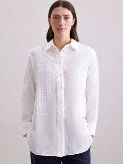 Damen Oversizebluse - Uni