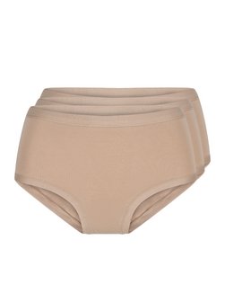 Artikelbild Damen Pack Maxi Slip 3er von LingaDore in beige uni