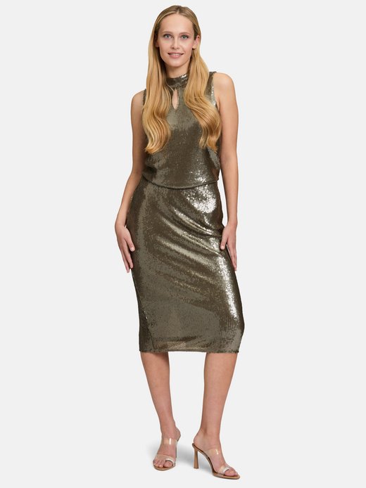 Damen Pailletten-Rock