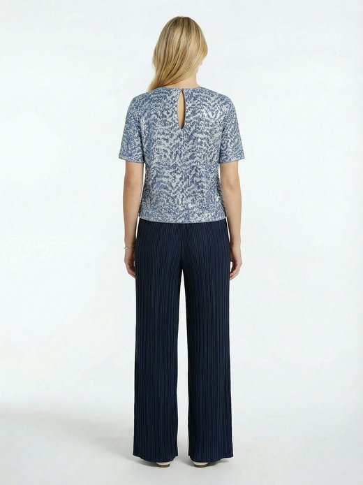 Damen Pailletten-Shirt - Dine
