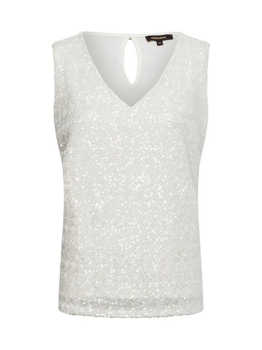 Damen Pailletten-Top