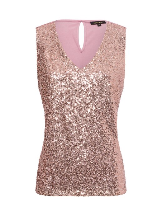 Damen Pailletten-Top