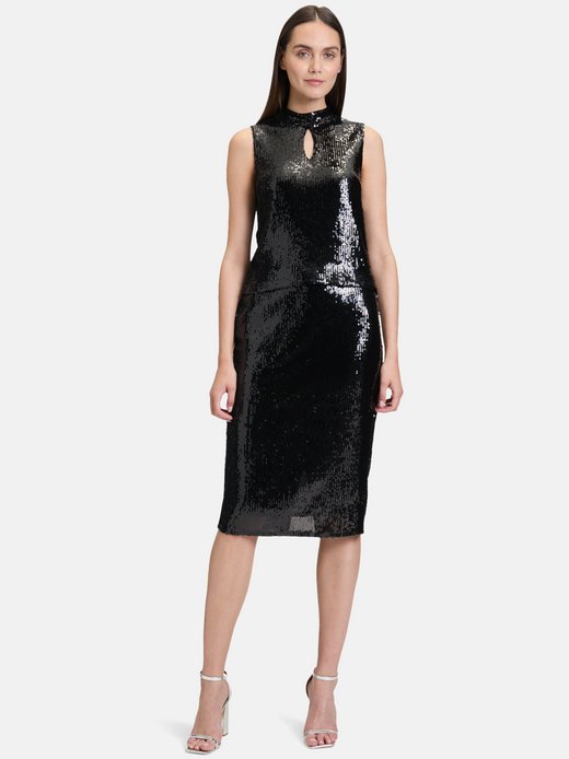 Damen Pailletten-Top