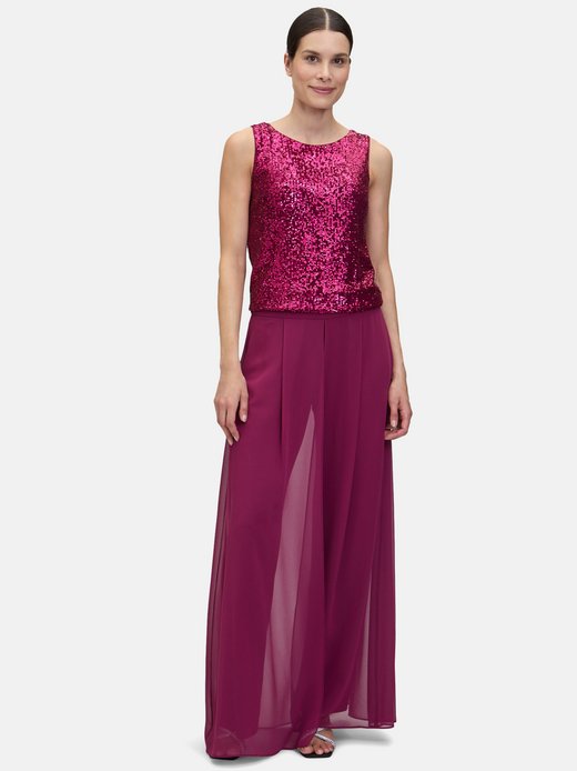 Damen Pailletten-Top