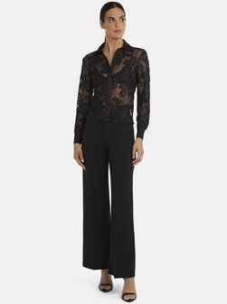 Damen Paillettenbluse - Cawelia