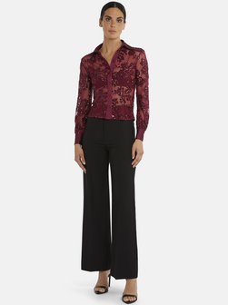 Damen Paillettenbluse - Cawelia
