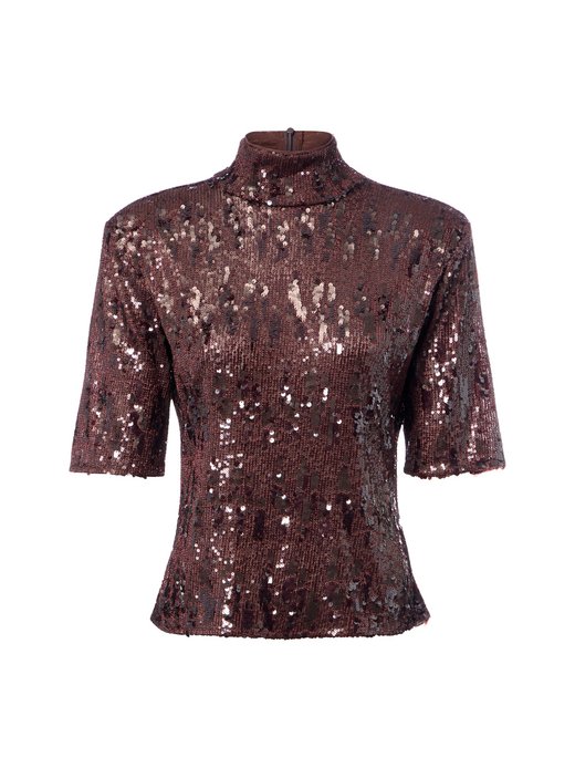 Damen Paillettenbluse - RoystoneaBBTita