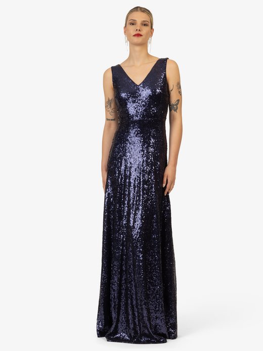 Damen Paillettenkleid